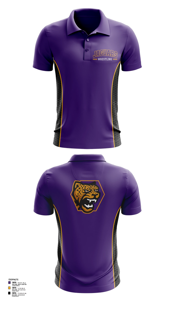 Short Sleeve Performance Polo, Jag highschool jaguars, Wrestling, Teamtime, Team time, sublimation, custom sports apparel, team uniforms, spirit wear, spiritwear, sports uniforms, custom shirts, team store, custom team store, fundraiser sports, apparel fundraiser