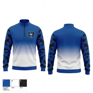 Quarter Zip Jacket, Ki-Be Bears, , Teamtime, Team time, sublimation, custom sports apparel, team uniforms, spirit wear, spiritwear, sports uniforms, custom shirts, team store, custom team store, fundraiser sports, apparel fundraiser