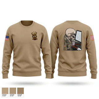 Crew Neck Sweatshirt, 41st Engineer Battalion, Army, Teamtime, Team time, sublimation, custom sports apparel, team uniforms, spirit wear, spiritwear, sports uniforms, custom shirts, team store, custom team store, fundraiser sports, apparel fundraiser