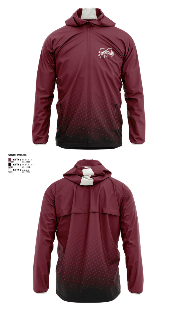 Windbreaker, Maud Cardinals, Baseball, Teamtime, Team time, sublimation, custom sports apparel, team uniforms, spirit wear, spiritwear, sports uniforms, custom shirts, team store, custom team store, fundraiser sports, apparel fundraiser