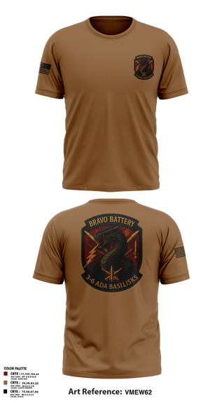 Old School Cotton Feel Shirt, Bravo 3-6 ADA, Army, Teamtime, Team time, sublimation, custom sports apparel, team uniforms, spirit wear, spiritwear, sports uniforms, custom shirts, team store, custom team store, fundraiser sports, apparel fundraiser