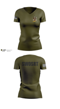 Southwest Oakland Special Response Team Women's Short Sleeve V-neck Shirt - 11
