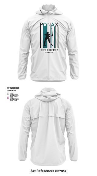 Windbreaker, Massaponax Field Hockey, Field Hockey, Teamtime, Team time, sublimation, custom sports apparel, team uniforms, spirit wear, spiritwear, sports uniforms, custom shirts, team store, custom team store, fundraiser sports, apparel fundraiser