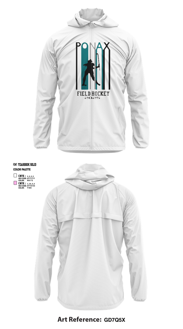 Windbreaker, Massaponax Field Hockey, Field Hockey, Teamtime, Team time, sublimation, custom sports apparel, team uniforms, spirit wear, spiritwear, sports uniforms, custom shirts, team store, custom team store, fundraiser sports, apparel fundraiser