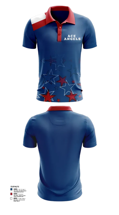 Ace Angels 60532917 Short Sleeve Performance Polo - 3