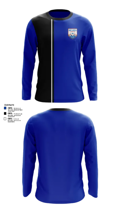 Bay Area Futsal Club 29670226 Long Sleeve Performance Shirt 2