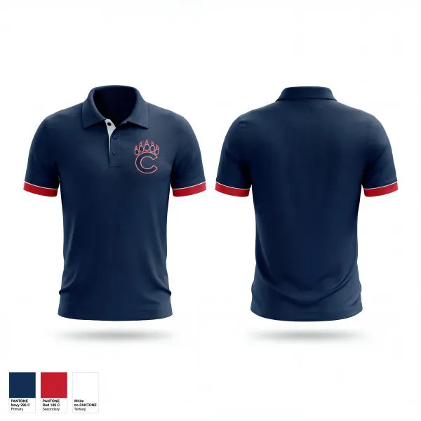 Short Sleeve Performance Polo, Badgers, Baseball, Teamtime, Team time, sublimation, custom sports apparel, team uniforms, spirit wear, spiritwear, sports uniforms, custom shirts, team store, custom team store, fundraiser sports, apparel fundraiser