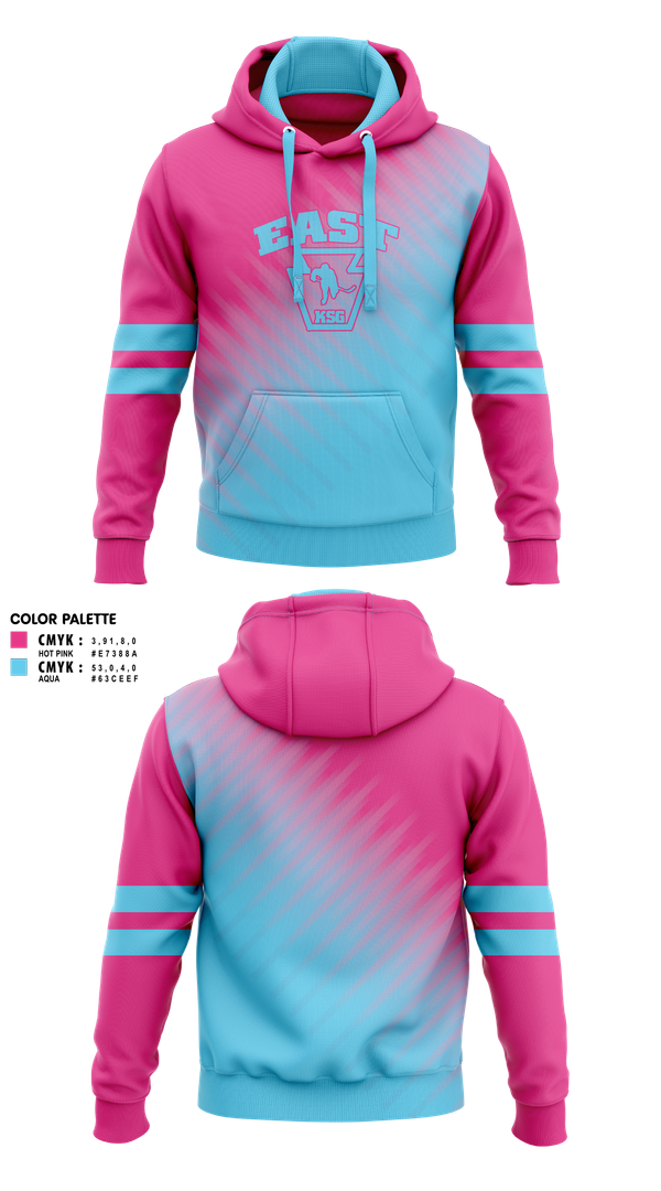 Hoodie, KSG East Region, Ice Hockey, Teamtime, Team time, sublimation, custom sports apparel, team uniforms, spirit wear, spiritwear, sports uniforms, custom shirts, team store, custom team store, fundraiser sports, apparel fundraiser