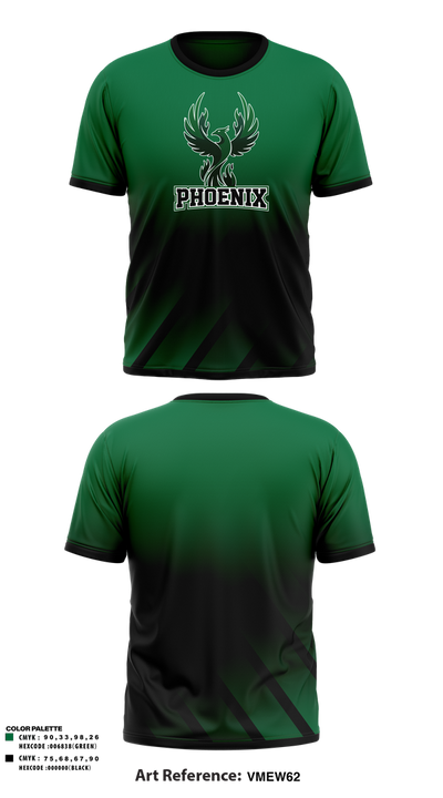 Phoenix 89968926 Short Sleeve Performance Shirt - 1