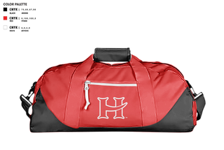 Duffle Bag, Hart Pirates, Women's Basketball, Teamtime, Team time, sublimation, custom sports apparel, team uniforms, spirit wear, spiritwear, sports uniforms, custom shirts, team store, custom team store, fundraiser sports, apparel fundraiser