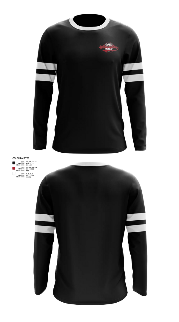 Long Sleeve Performance Shirt, Wilmington, Baseball, Teamtime, Team time, sublimation, custom sports apparel, team uniforms, spirit wear, spiritwear, sports uniforms, custom shirts, team store, custom team store, fundraiser sports, apparel fundraiser