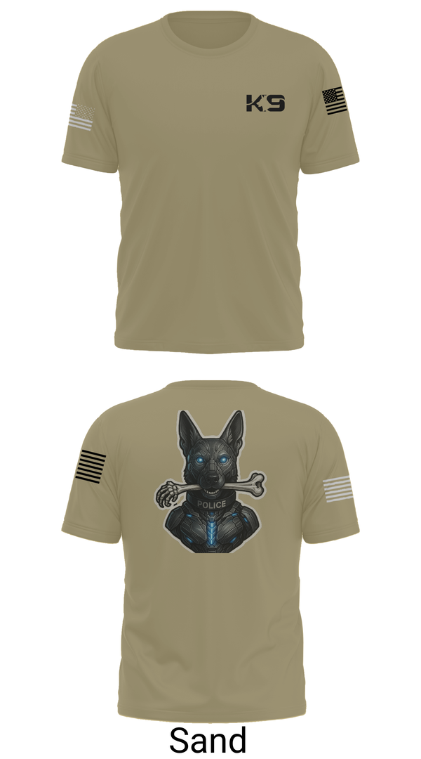 Old School Cotton Feel Shirt, Willoughby K9, Police, Teamtime, Team time, sublimation, custom sports apparel, team uniforms, spirit wear, spiritwear, sports uniforms, custom shirts, team store, custom team store, fundraiser sports, apparel fundraiser