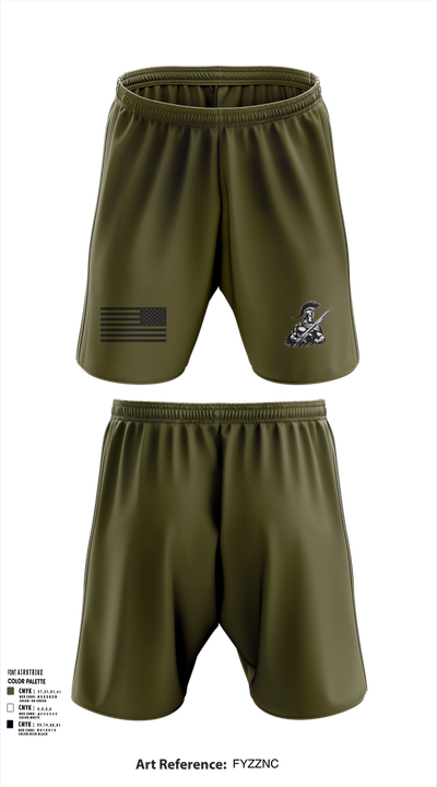 University of Tampa Army ROTC 14047463 Athletic Shorts With Pockets - 102