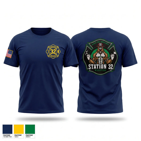 Engine 32 Old School Cotton Feel Shirt - 1