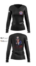 US Army I Want You 76454793 Women's Long Sleeve V-neck Shirt - 2 (1)