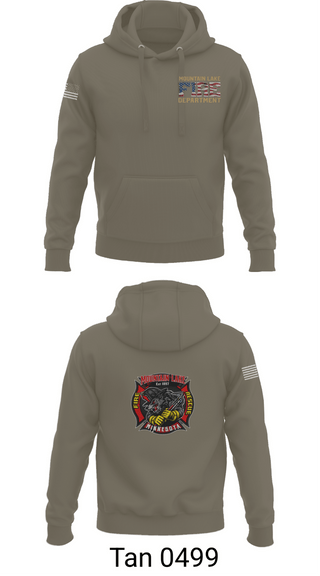 Hoodie, Mountain Lake Fire & Rescue, Fire Department, Teamtime, Team time, sublimation, custom sports apparel, team uniforms, spirit wear, spiritwear, sports uniforms, custom shirts, team store, custom team store, fundraiser sports, apparel fundraiser
