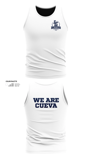 Tank Top, La Cueva Bears, Cheer, Teamtime, Team time, sublimation, custom sports apparel, team uniforms, spirit wear, spiritwear, sports uniforms, custom shirts, team store, custom team store, fundraiser sports, apparel fundraiser