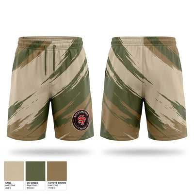 Sacramento Twins Athletic Shorts With Pockets - 1