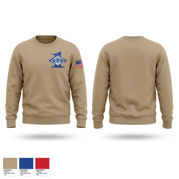 Crew Neck Sweatshirt, 911 First Sergeants, Air Force, Teamtime, Team time, sublimation, custom sports apparel, team uniforms, spirit wear, spiritwear, sports uniforms, custom shirts, team store, custom team store, fundraiser sports, apparel fundraiser