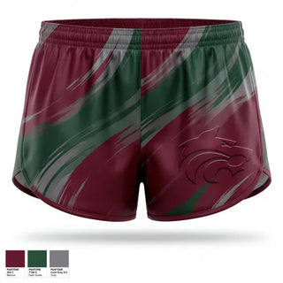 Womens Shorts, Claremont, Women's Basketball, Teamtime, Team time, sublimation, custom sports apparel, team uniforms, spirit wear, spiritwear, sports uniforms, custom shirts, team store, custom team store, fundraiser sports, apparel fundraiser