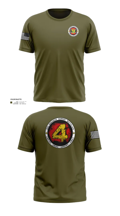 9th Engineer Support Battalion 95542880 Short Sleeve Performance Shirt - 22