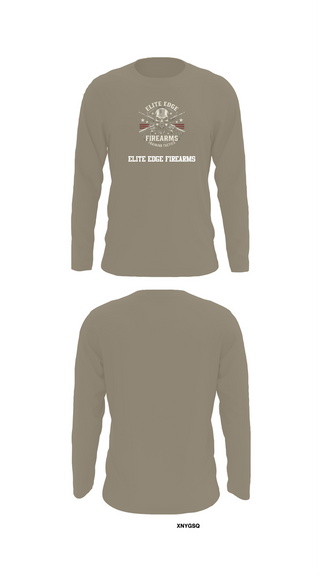 Long Sleeve Performance Shirt, Elite edge firearms, , Teamtime, Team time, sublimation, custom sports apparel, team uniforms, spirit wear, spiritwear, sports uniforms, custom shirts, team store, custom team store, fundraiser sports, apparel fundraiser