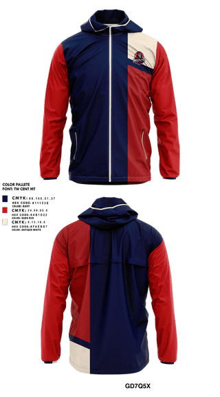 Windbreaker, Misfits, Softball, Teamtime, Team time, sublimation, custom sports apparel, team uniforms, spirit wear, spiritwear, sports uniforms, custom shirts, team store, custom team store, fundraiser sports, apparel fundraiser