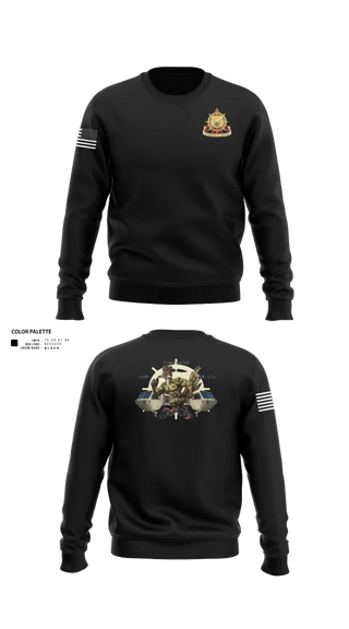 Crew Neck Sweatshirt, 126th PLS Co, , Teamtime, Team time, sublimation, custom sports apparel, team uniforms, spirit wear, spiritwear, sports uniforms, custom shirts, team store, custom team store, fundraiser sports, apparel fundraiser