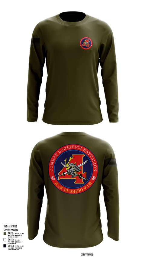 Long Sleeve Performance Shirt, Combat Logistics Battalion 4, , Teamtime, Team time, sublimation, custom sports apparel, team uniforms, spirit wear, spiritwear, sports uniforms, custom shirts, team store, custom team store, fundraiser sports, apparel fundraiser