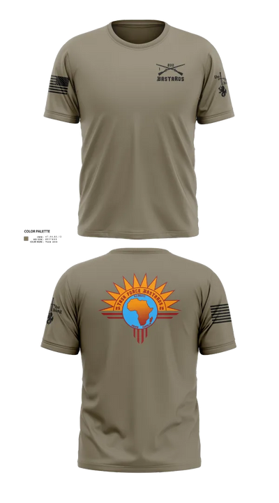 Task Force Bastards 71335130 Old School Cotton Feel Shirt - 122