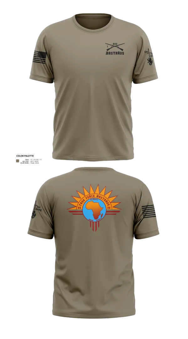 Short Sleeve Performance Shirt, Task Force Bastards, , Teamtime, Team time, sublimation, custom sports apparel, team uniforms, spirit wear, spiritwear, sports uniforms, custom shirts, team store, custom team store, fundraiser sports, apparel fundraiser