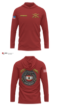 2-82 FAR, 1CD DIVARTY, SPUR Long Sleeve hooded sunshirt - 12