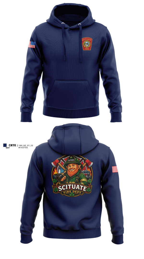 Hoodie, Scituate Fire Department, Fire Department, Teamtime, Team time, sublimation, custom sports apparel, team uniforms, spirit wear, spiritwear, sports uniforms, custom shirts, team store, custom team store, fundraiser sports, apparel fundraiser