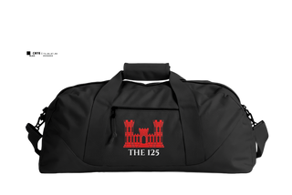 Duffle Bag, 125 ENGINEER COMPANY, National Guard, Teamtime, Team time, sublimation, custom sports apparel, team uniforms, spirit wear, spiritwear, sports uniforms, custom shirts, team store, custom team store, fundraiser sports, apparel fundraiser