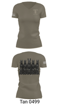 4th ID 54560452 Women's Short Sleeve V-neck Shirt - 68
