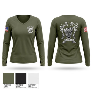 Womens Long Sleeve Vneck Shirt, Firetown, Fire Department, Teamtime, Team time, sublimation, custom sports apparel, team uniforms, spirit wear, spiritwear, sports uniforms, custom shirts, team store, custom team store, fundraiser sports, apparel fundraiser