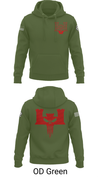Hoodie, B co 334th BEB, , Teamtime, Team time, sublimation, custom sports apparel, team uniforms, spirit wear, spiritwear, sports uniforms, custom shirts, team store, custom team store, fundraiser sports, apparel fundraiser