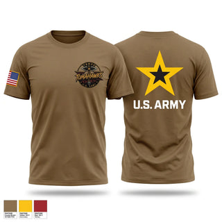 Old School Cotton Feel Shirt, TEMPE ARMY RECRUITING STATION, Army, Teamtime, Team time, sublimation, custom sports apparel, team uniforms, spirit wear, spiritwear, sports uniforms, custom shirts, team store, custom team store, fundraiser sports, apparel fundraiser