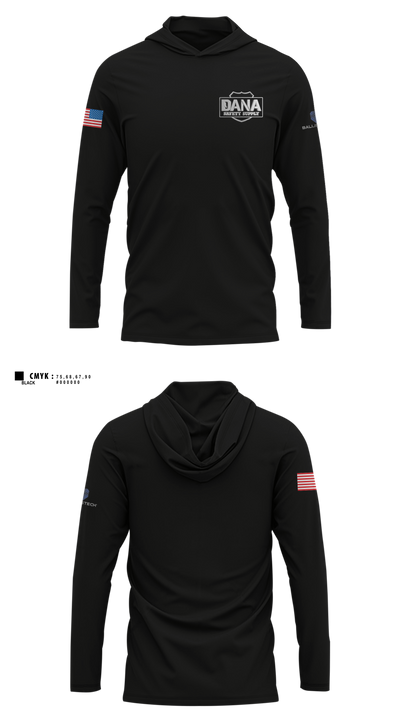Dana Safety Supply Long Sleeve Hooded Sun Shirt - 6