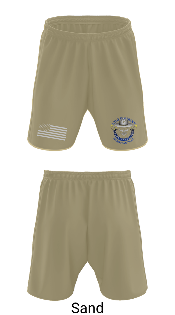 Athletic Shorts With Pockets, Kilo Strongest Most Feared, , Teamtime, Team time, sublimation, custom sports apparel, team uniforms, spirit wear, spiritwear, sports uniforms, custom shirts, team store, custom team store, fundraiser sports, apparel fundraiser