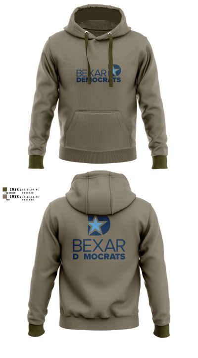Bexar County Democratic Party 48561272 Hoodie - 1