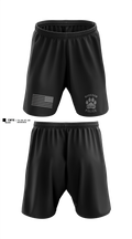 Markham Police K9 Unit Athletic Shorts With Pockets - 11