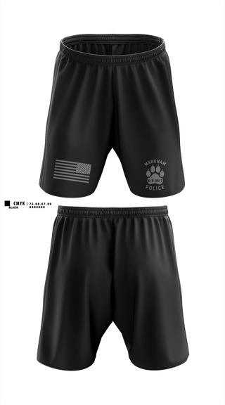 Athletic Shorts With Pockets, Markham Police K9 Unit, Police, Teamtime, Team time, sublimation, custom sports apparel, team uniforms, spirit wear, spiritwear, sports uniforms, custom shirts, team store, custom team store, fundraiser sports, apparel fundraiser