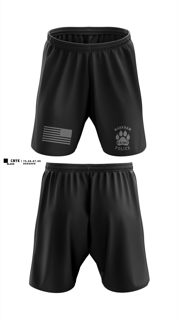 Athletic Shorts With Pockets, Markham Police K9 Unit, Police, Teamtime, Team time, sublimation, custom sports apparel, team uniforms, spirit wear, spiritwear, sports uniforms, custom shirts, team store, custom team store, fundraiser sports, apparel fundraiser