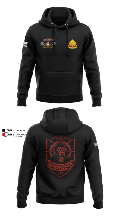 Echo Company 66068178 Hoodie - 23