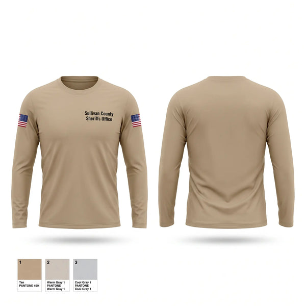 Long Sleeve Performance Shirt, Sullivan County Sheriffs Office, Police, Teamtime, Team time, sublimation, custom sports apparel, team uniforms, spirit wear, spiritwear, sports uniforms, custom shirts, team store, custom team store, fundraiser sports, apparel fundraiser