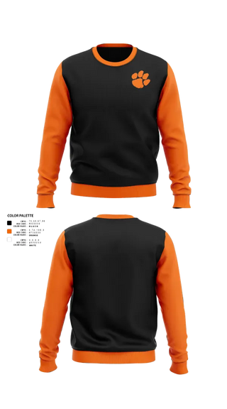 Crew Neck Sweatshirt, Bulldogs, , Teamtime, Team time, sublimation, custom sports apparel, team uniforms, spirit wear, spiritwear, sports uniforms, custom shirts, team store, custom team store, fundraiser sports, apparel fundraiser
