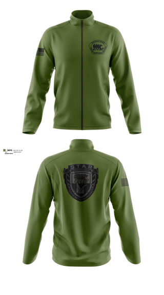 Fleece Jacket, STAR Team, Police, Teamtime, Team time, sublimation, custom sports apparel, team uniforms, spirit wear, spiritwear, sports uniforms, custom shirts, team store, custom team store, fundraiser sports, apparel fundraiser