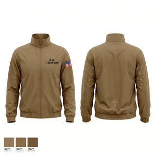 Windbreaker, B Co 1-224th AVN, National Guard, Teamtime, Team time, sublimation, custom sports apparel, team uniforms, spirit wear, spiritwear, sports uniforms, custom shirts, team store, custom team store, fundraiser sports, apparel fundraiser