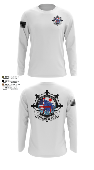 Long Sleeve Performance Shirt, 5th Transportation Company, Army, Teamtime, Team time, sublimation, custom sports apparel, team uniforms, spirit wear, spiritwear, sports uniforms, custom shirts, team store, custom team store, fundraiser sports, apparel fundraiser